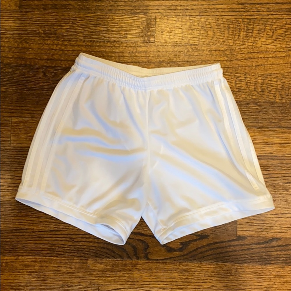 ADIDAS CONDIVO SOCCER shorts Womens XS white